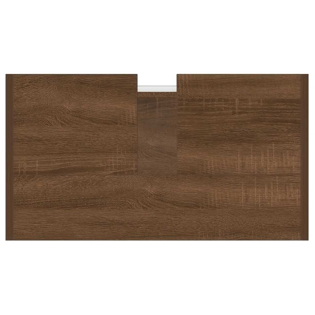 vidaXL Badkamerkast Bruin Eiken 60cm -35% Korting!