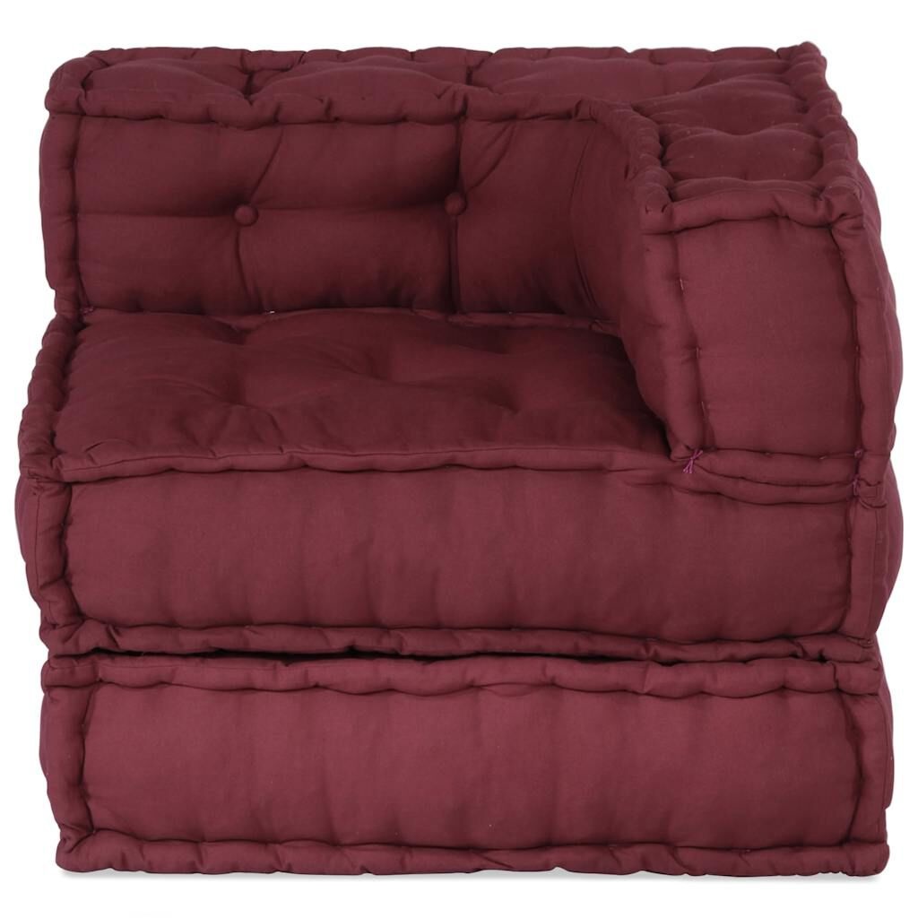 vidaXL Poef Kastanjebruin 70x70 -35% Korting! Retourtje
