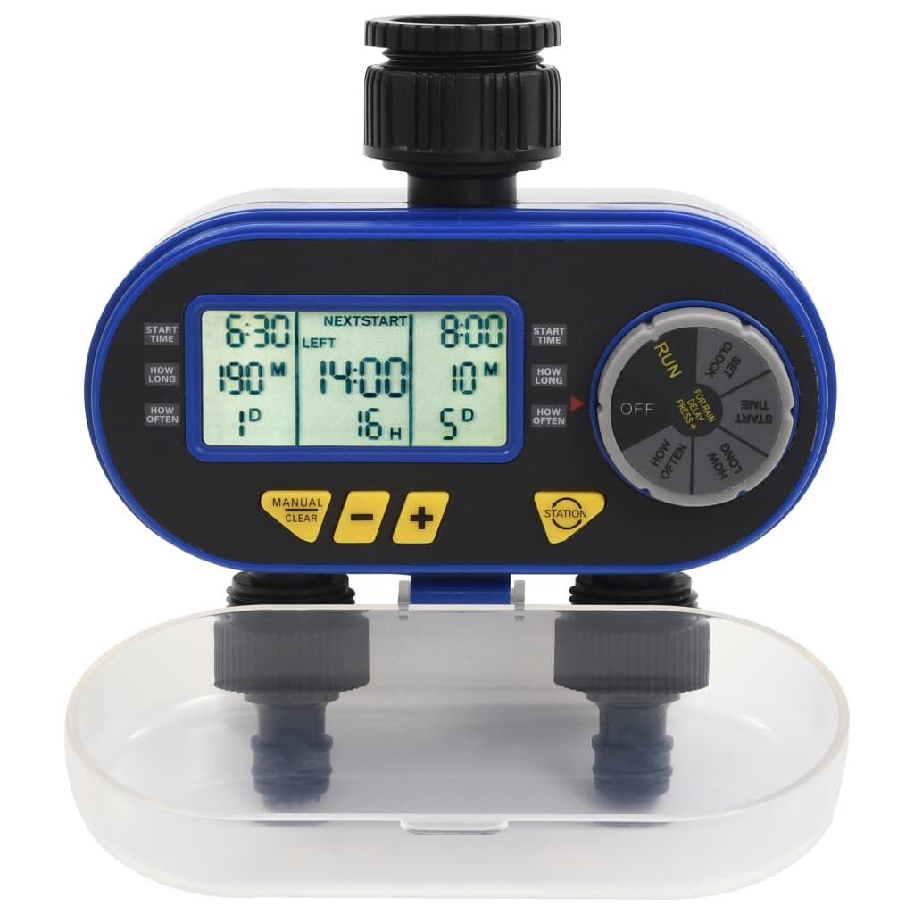 VidaXL Watertimer Digitaal Dubbel - 35% Korting!