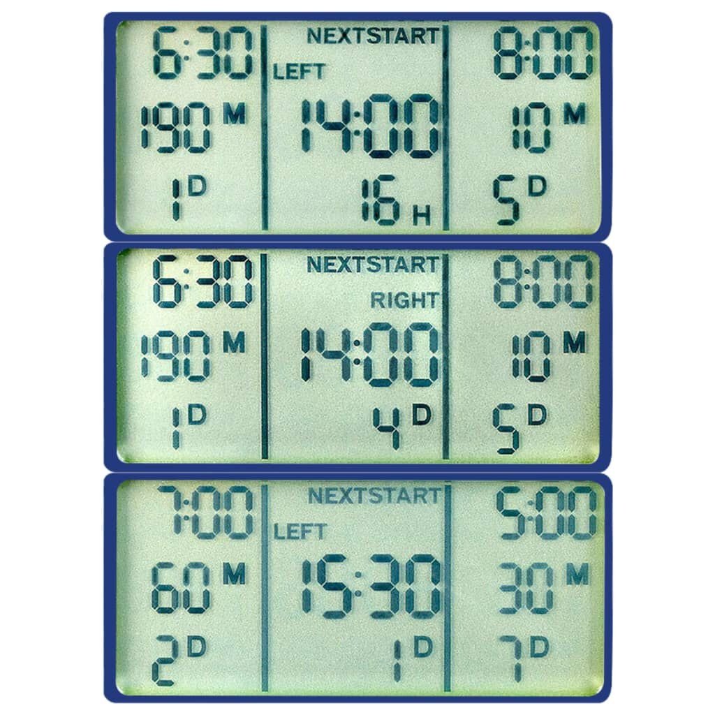 VidaXL Watertimer Digitaal Dubbel - 35% Korting!