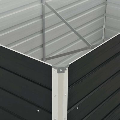 VidaXL Verhoogde Plantenbak 160cm Antraciet - 35% Korting!