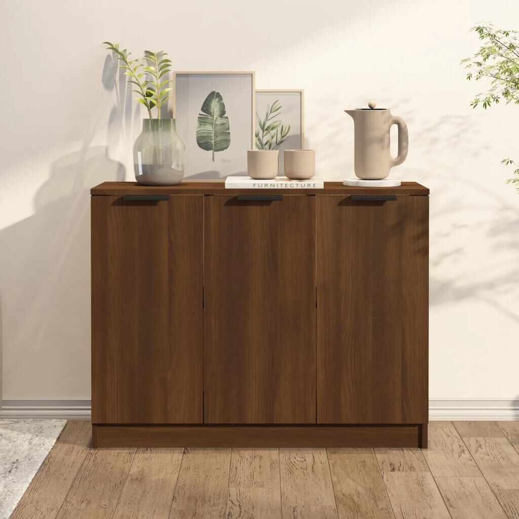 vidaXL Dressoir Bruineiken 90cm - 42% Korting!