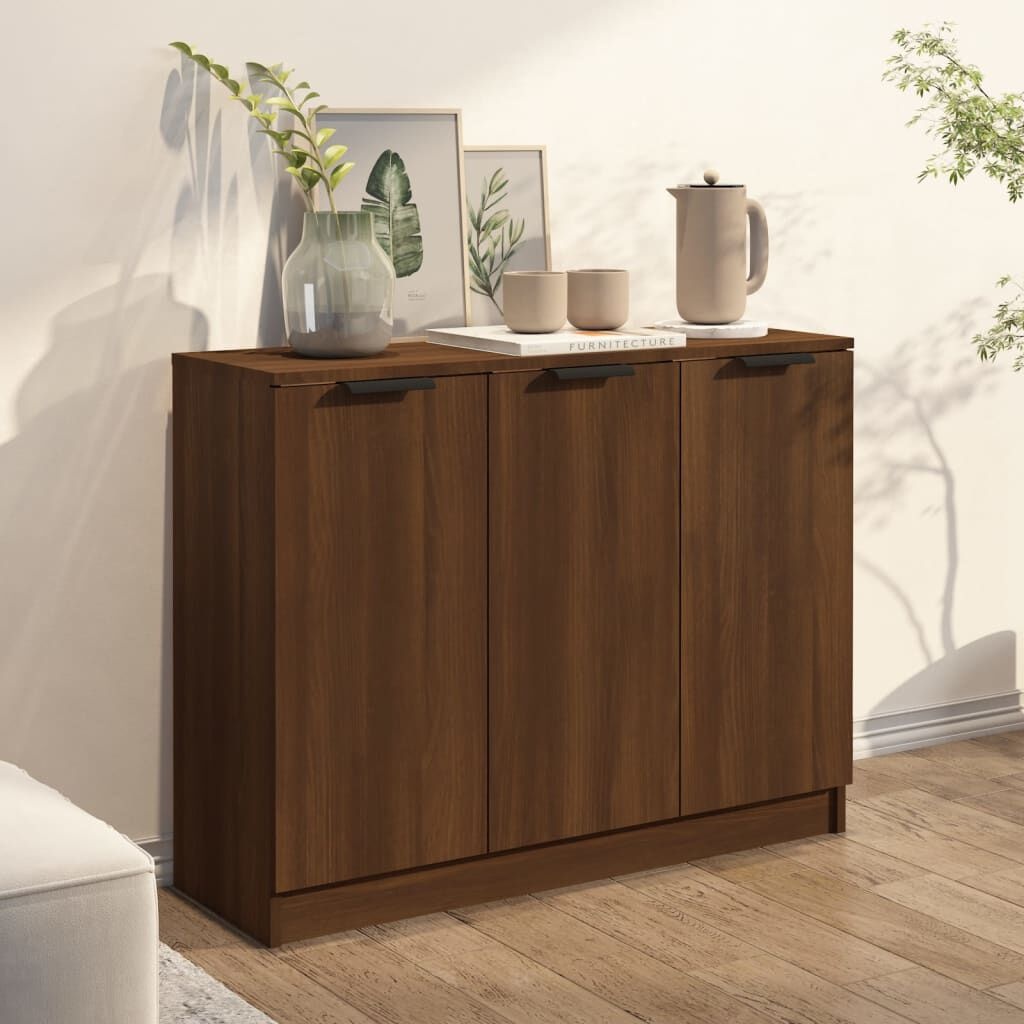 vidaXL Dressoir Bruineiken 90cm - 42% Korting!