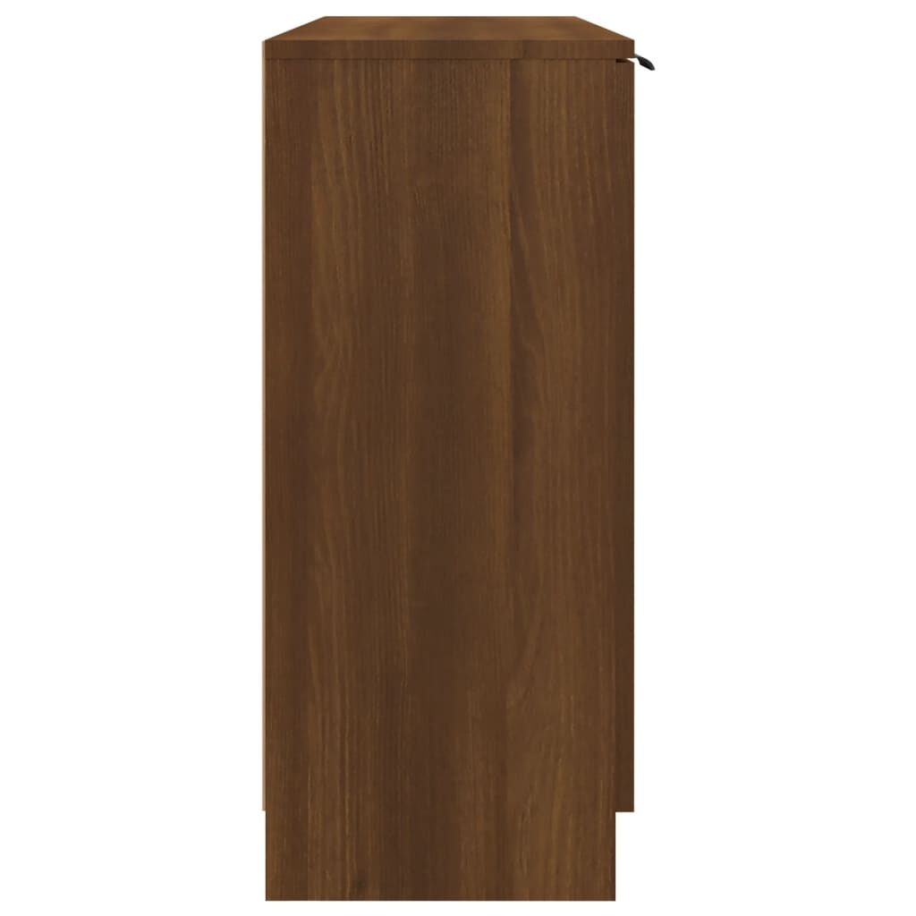 vidaXL Dressoir Bruineiken 90cm - 42% Korting!