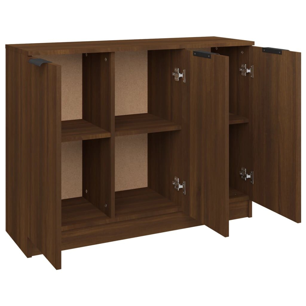 vidaXL Dressoir Bruineiken 90cm - 42% Korting!
