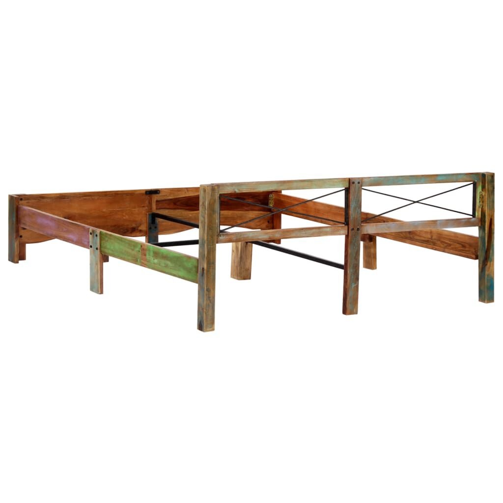 VidaXL Bedframe 180x200cm Gerecycled Hout -41%! Uniek!