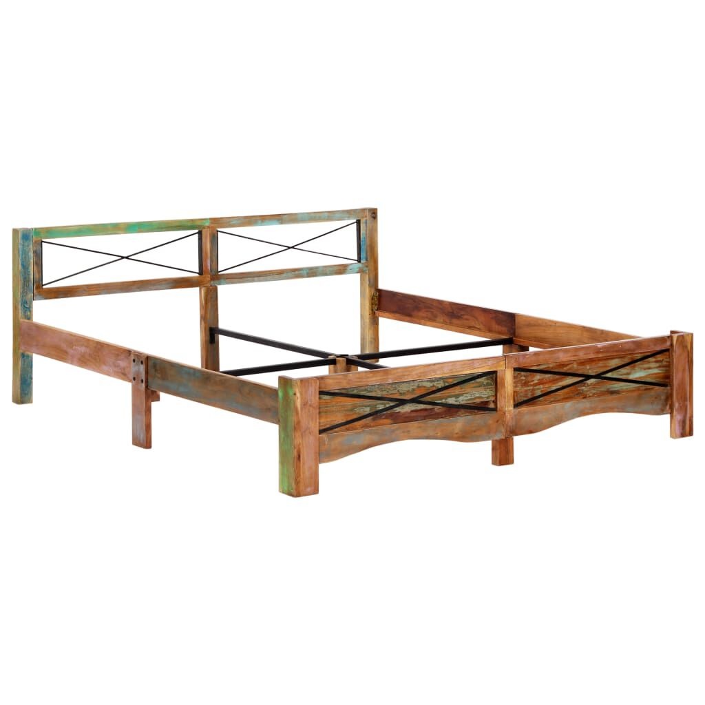 VidaXL Bedframe 180x200cm Gerecycled Hout -41%! Uniek!