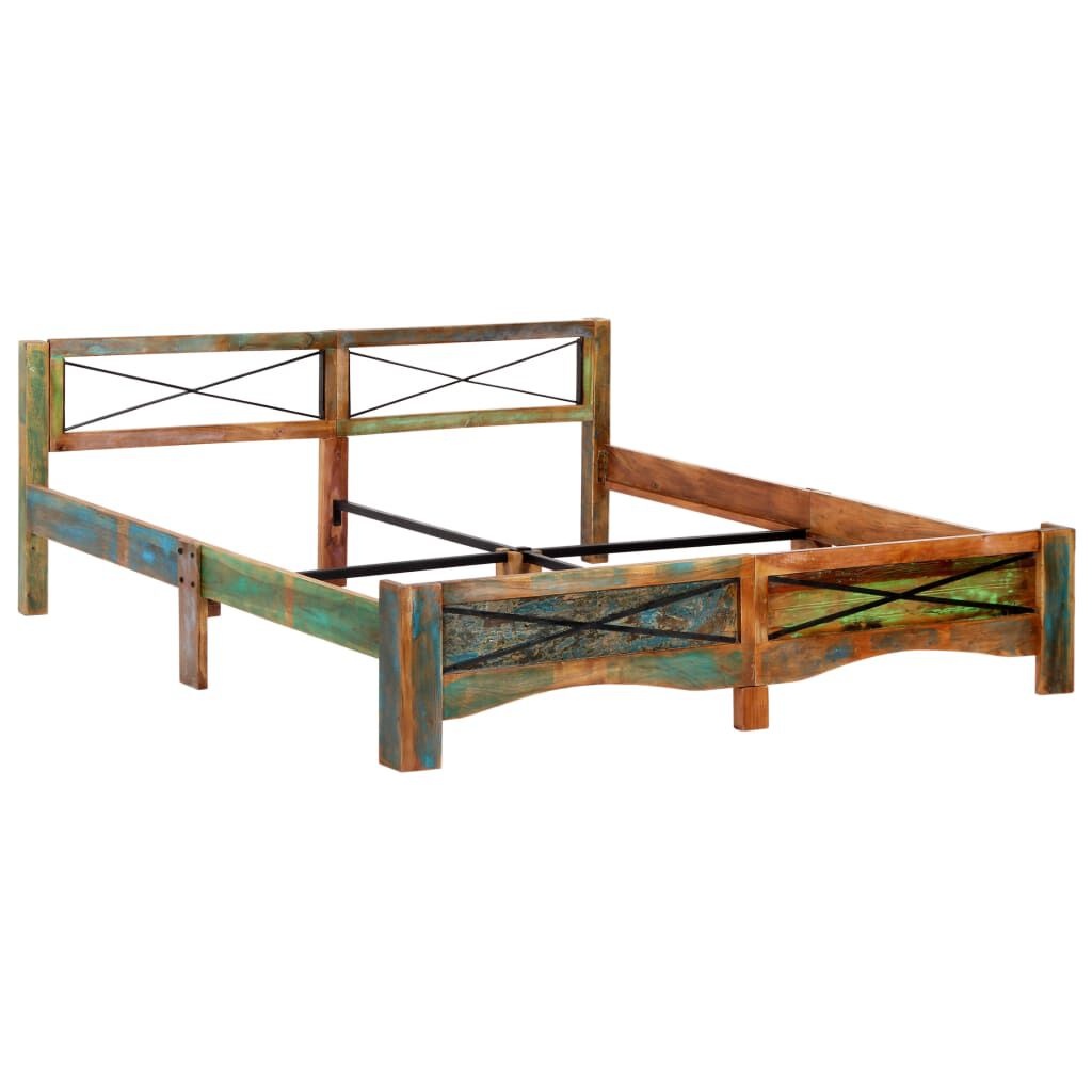 VidaXL Bedframe 180x200cm Gerecycled Hout -41%! Uniek!