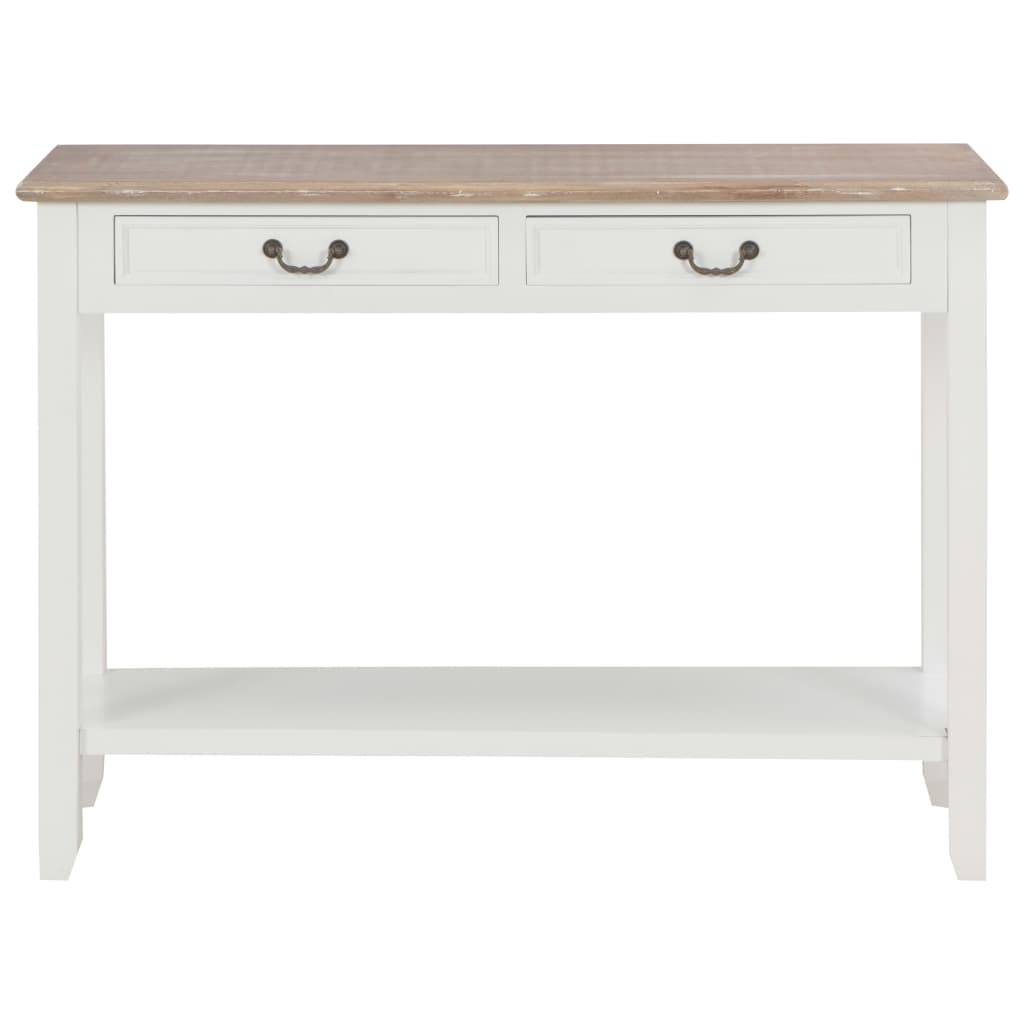 vidaXL Wandtafel Wit 110cm - 41% Korting! Krasje, Topdeal!
