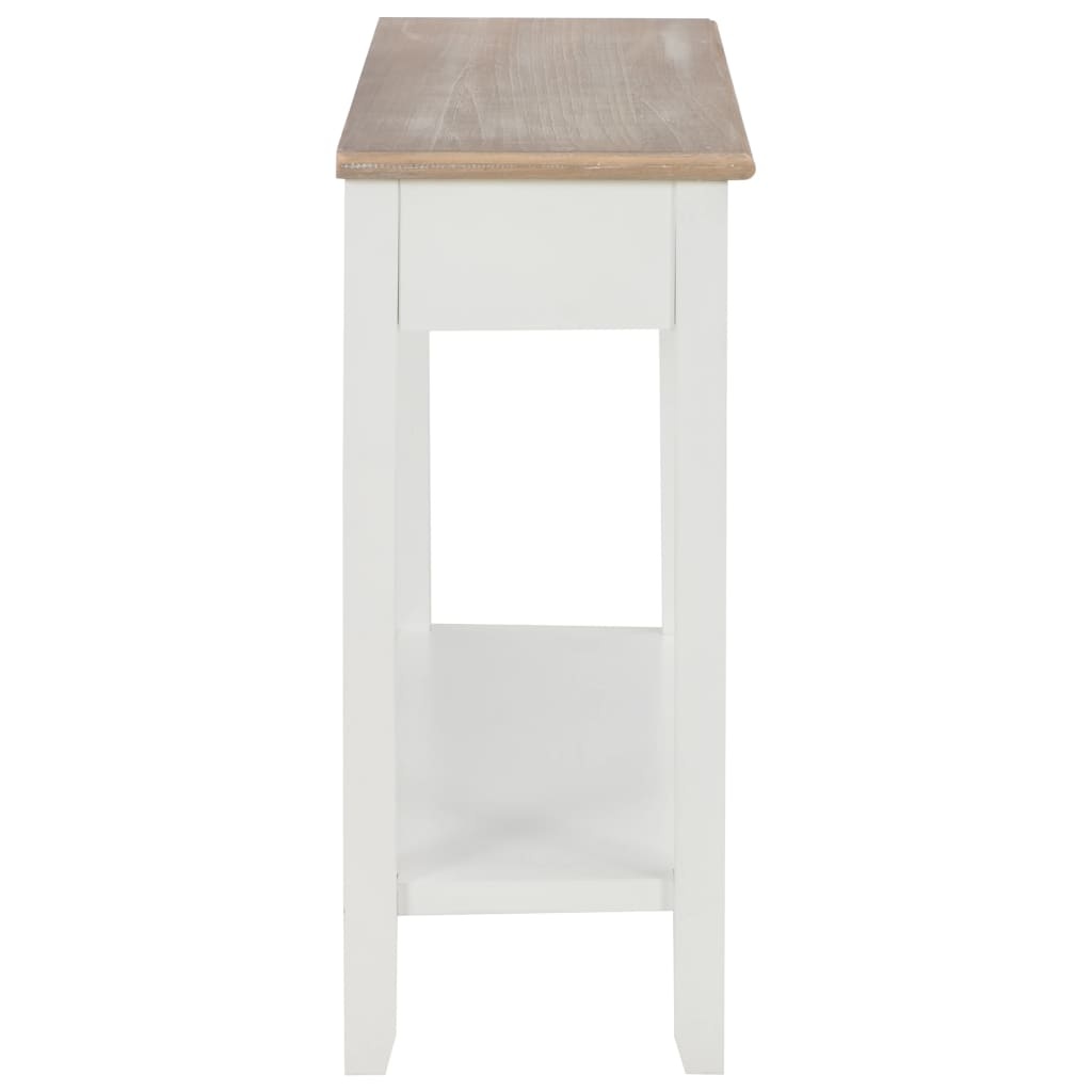 vidaXL Wandtafel Wit 110cm - 41% Korting! Krasje, Topdeal!