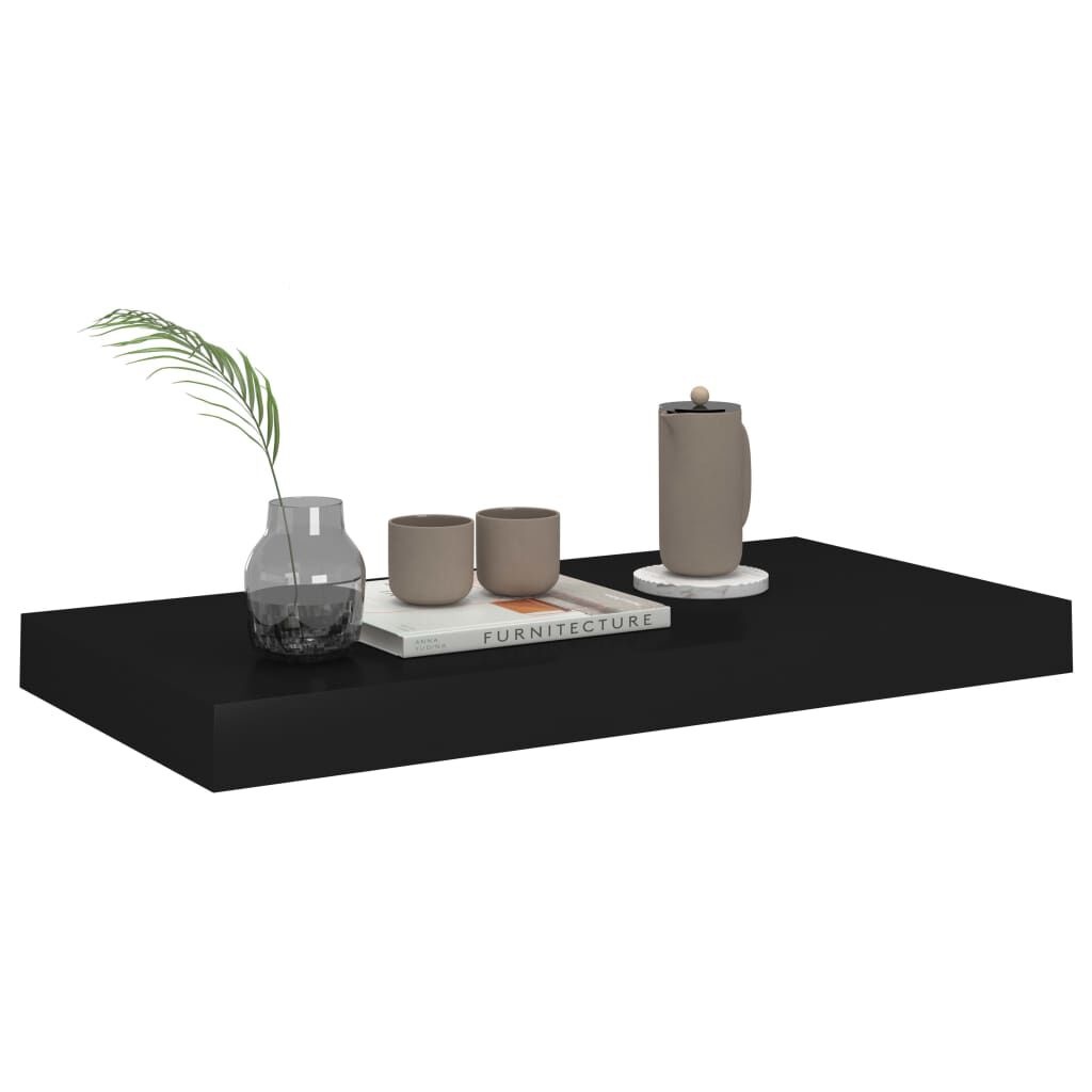 Zwarte Wandplank 50cm - 41% Korting! Zo Goed Als Nieuw!