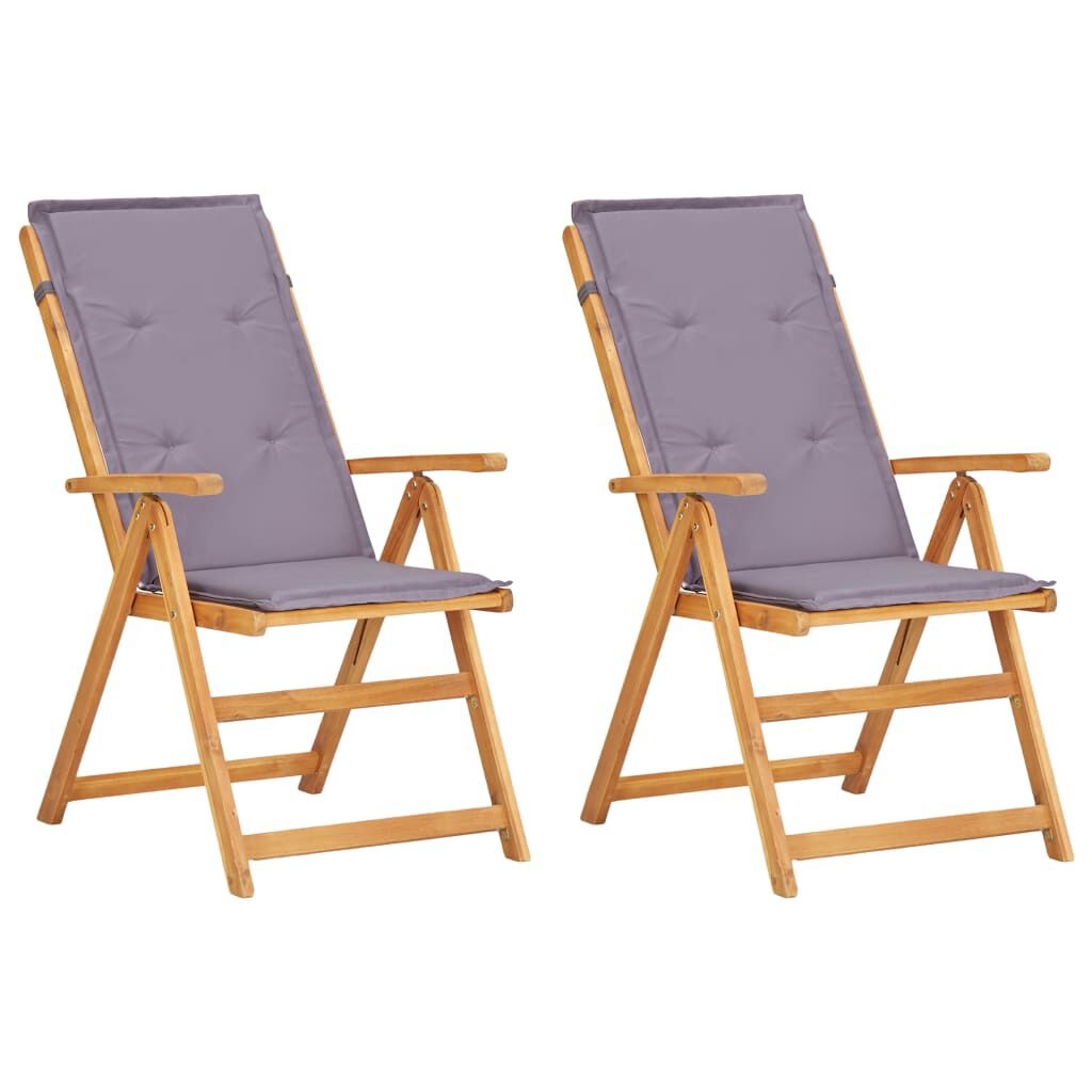 VidaXL Tuinstoelen (2 st) Acaciahout Bruin -42% Korting!