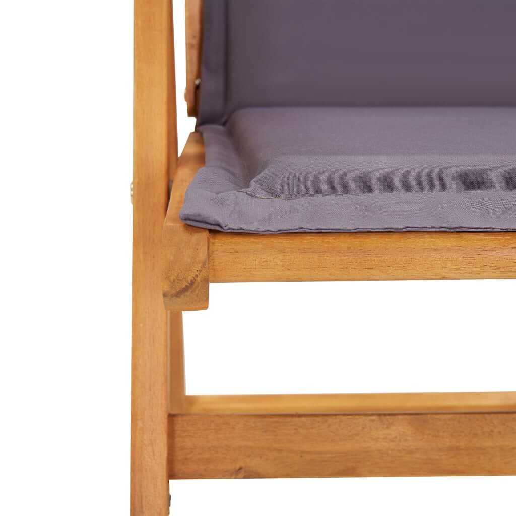 VidaXL Tuinstoelen (2 st) Acaciahout Bruin -42% Korting!