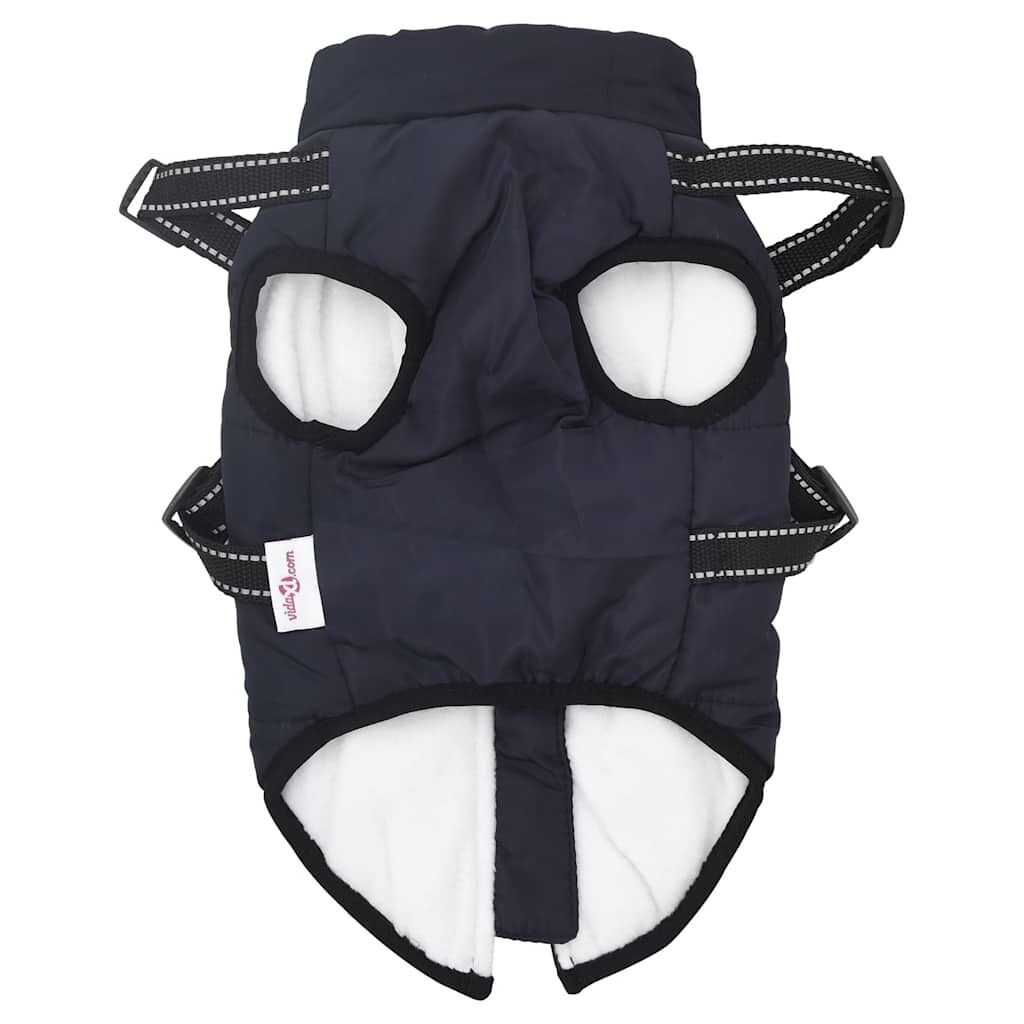 VidaXL Hondenjas met Harnas - Marineblauw L28 - 47% Korting!