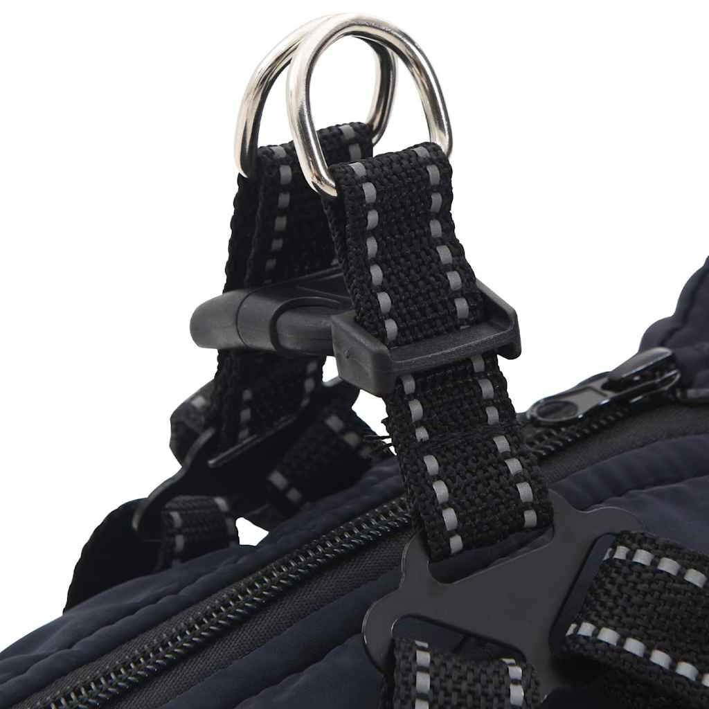 VidaXL Hondenjas met Harnas - Marineblauw L28 - 47% Korting!