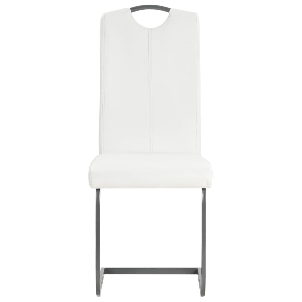vidaXL Eetkamerstoelen (4 stuks) Wit - 42% Korting!