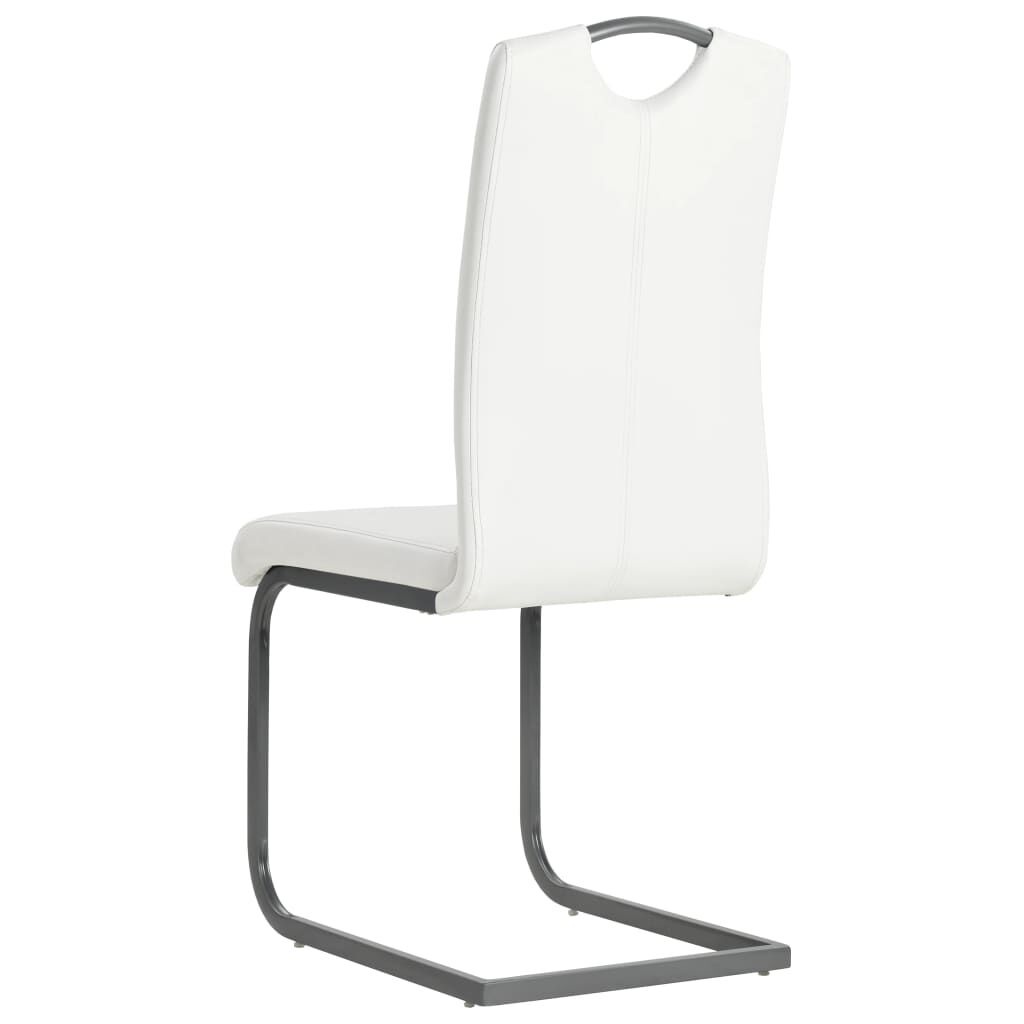 vidaXL Eetkamerstoelen (4 stuks) Wit - 42% Korting!