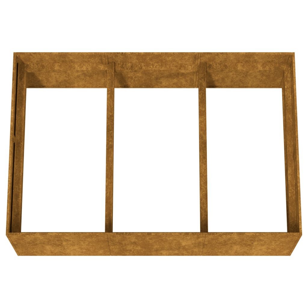 VidaXL Cortenstaal Plantenbak Verhoogd 120cm - 42% Korting!