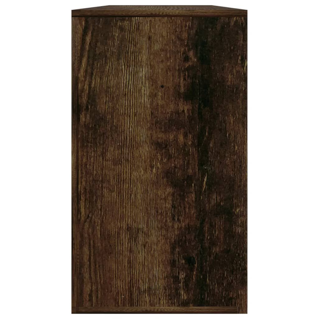 Schoenenbank Gerookt Eiken 80cm - 42% Korting!
