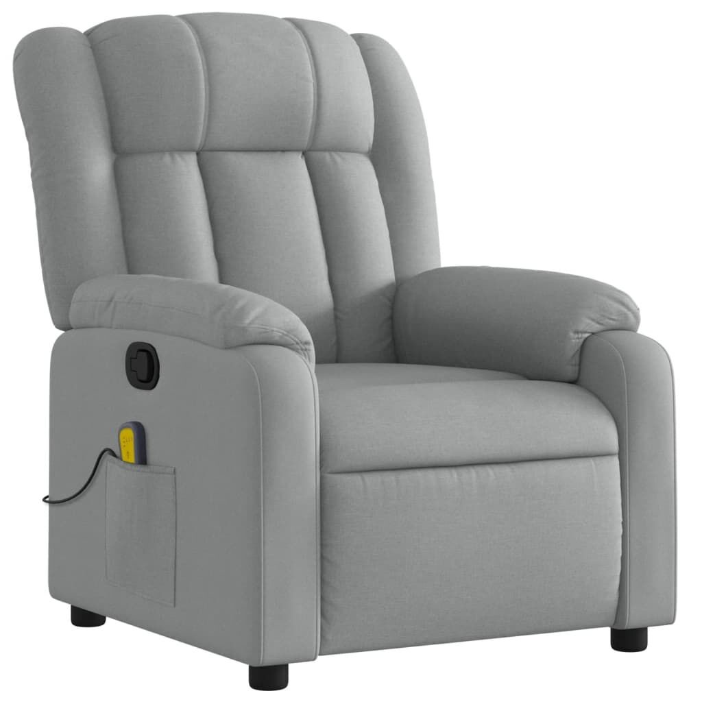 Massagestoel Lichtgrijs - 42% Korting! Relaxen voor Weinig!