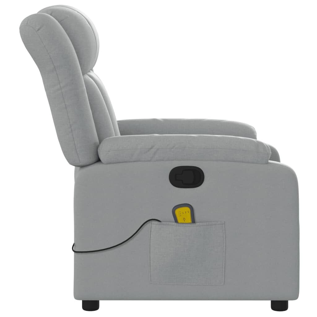 Massagestoel Lichtgrijs - 42% Korting! Relaxen voor Weinig!