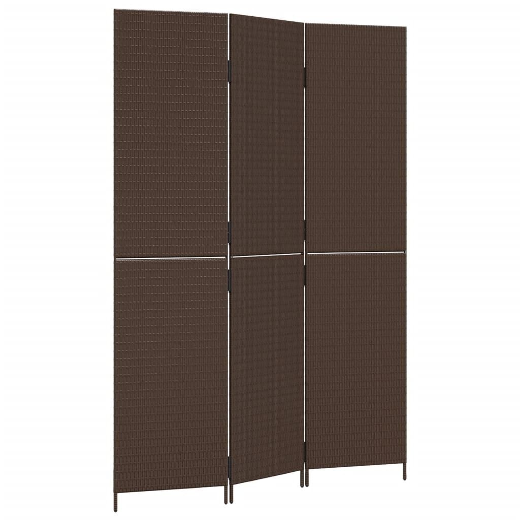 Kamerscherm 3 Panelen Bruin Rattan - 41% Korting!