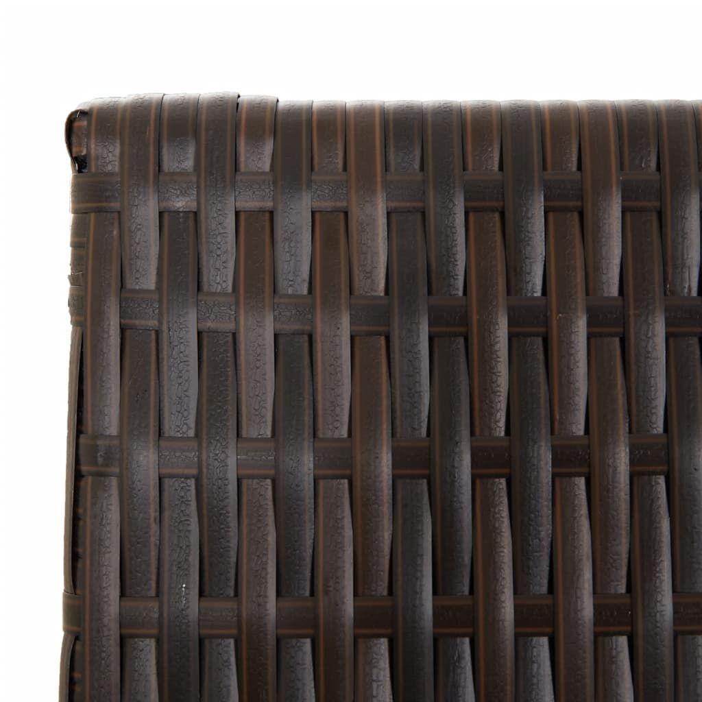 Kamerscherm 3 Panelen Bruin Rattan - 41% Korting!