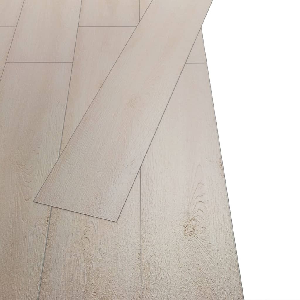 VidaXL PVC Vloerplanken Wit Eiken 5,26m² -41% Korting!