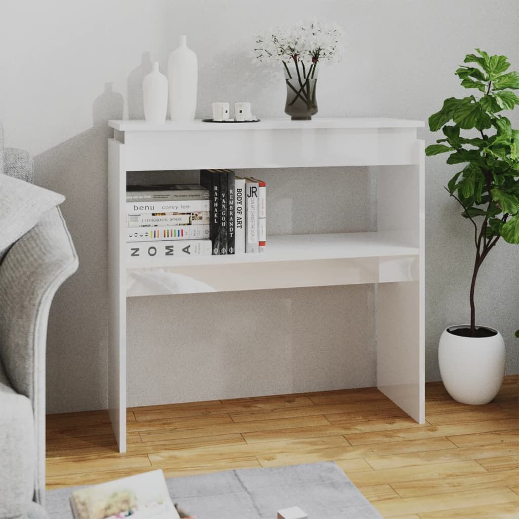 Wandtafel Wit Hoogglans 80cm - 41% Korting! Zo Goed Als Nieuw!