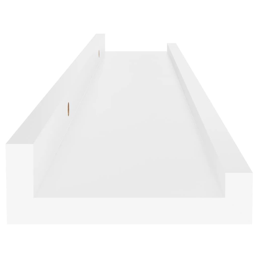 vidaXL Wandschappen 4 st Wit 60cm - 35% Korting!