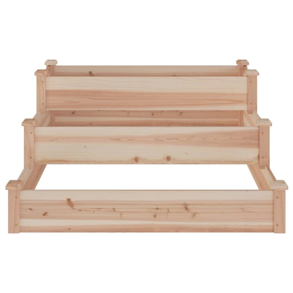 VidaXL Verhoogde Plantenbak 120x120cm - 35% Korting!