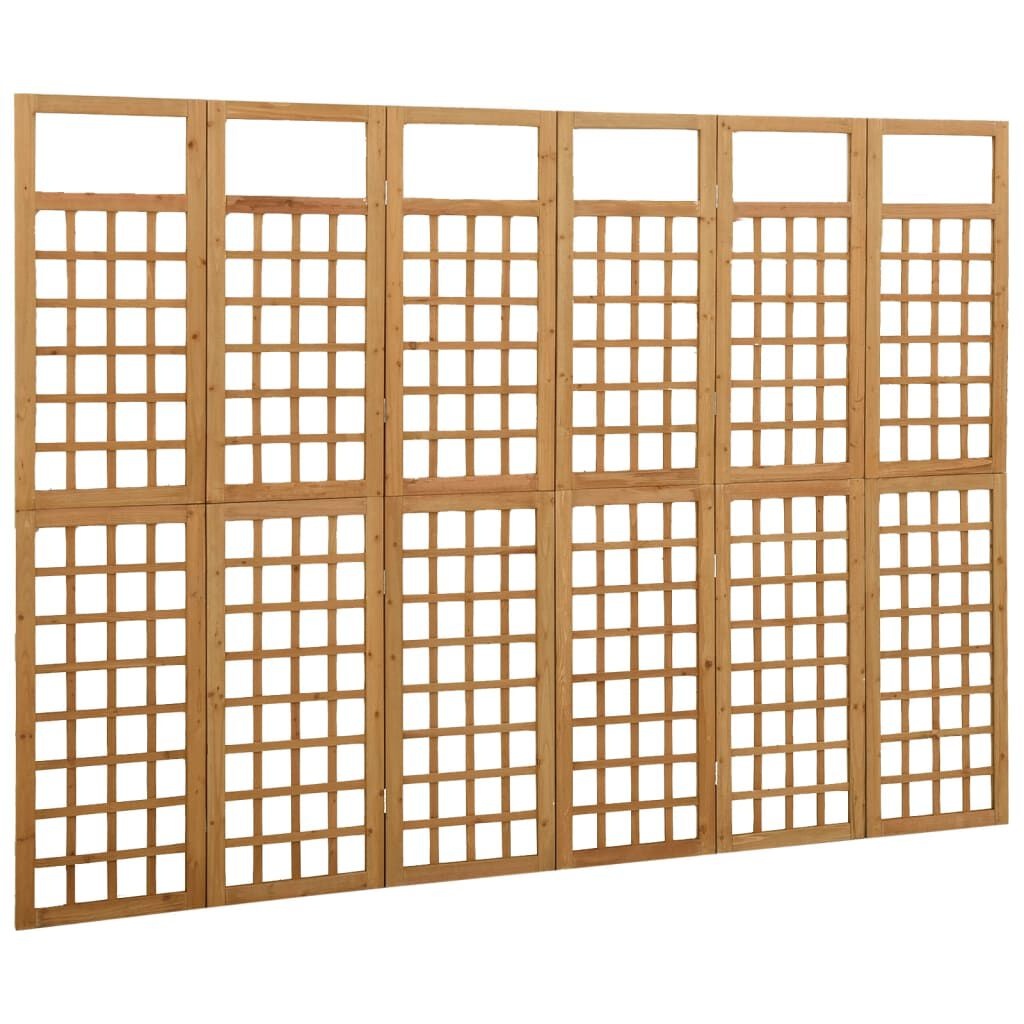 Kamerscherm/Trellis Vurenhout 242,5x180cm - 45% Korting!