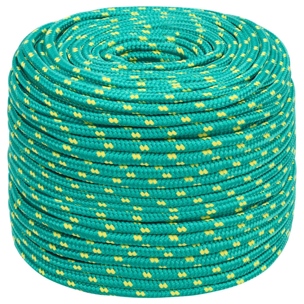 vidaXL Boottouw 8mm 100m Groen - 41% Korting!