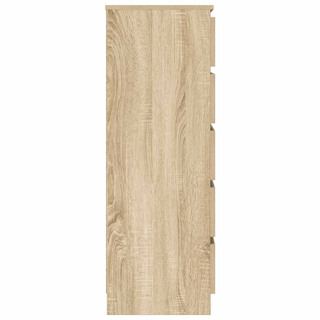 vidaXL Ladekast Sonoma Eiken - 60x36x103cm - 45% Korting!