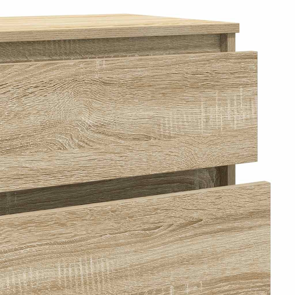 vidaXL Ladekast Sonoma Eiken - 60x36x103cm - 45% Korting!