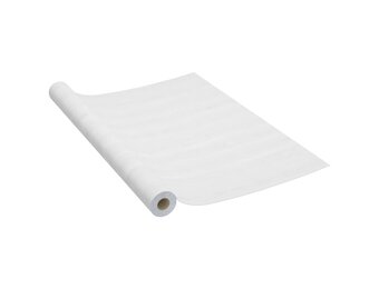 VidaXL Meubelfolie 500x90cm Wit - Houtlook - 47% Korting!
