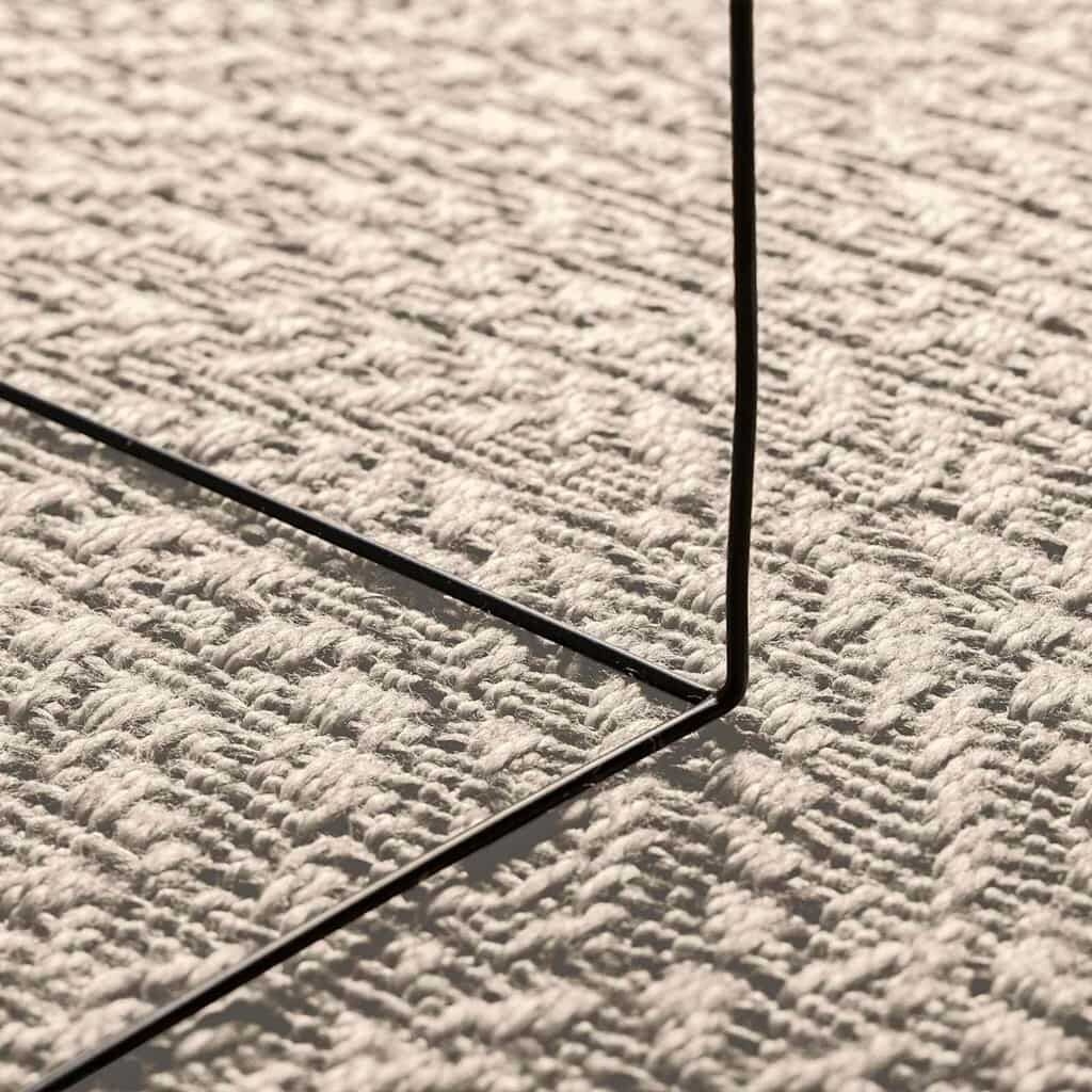 vidaXL Vloerkleed ZIZUR Crème 120x120cm - 35% Korting!