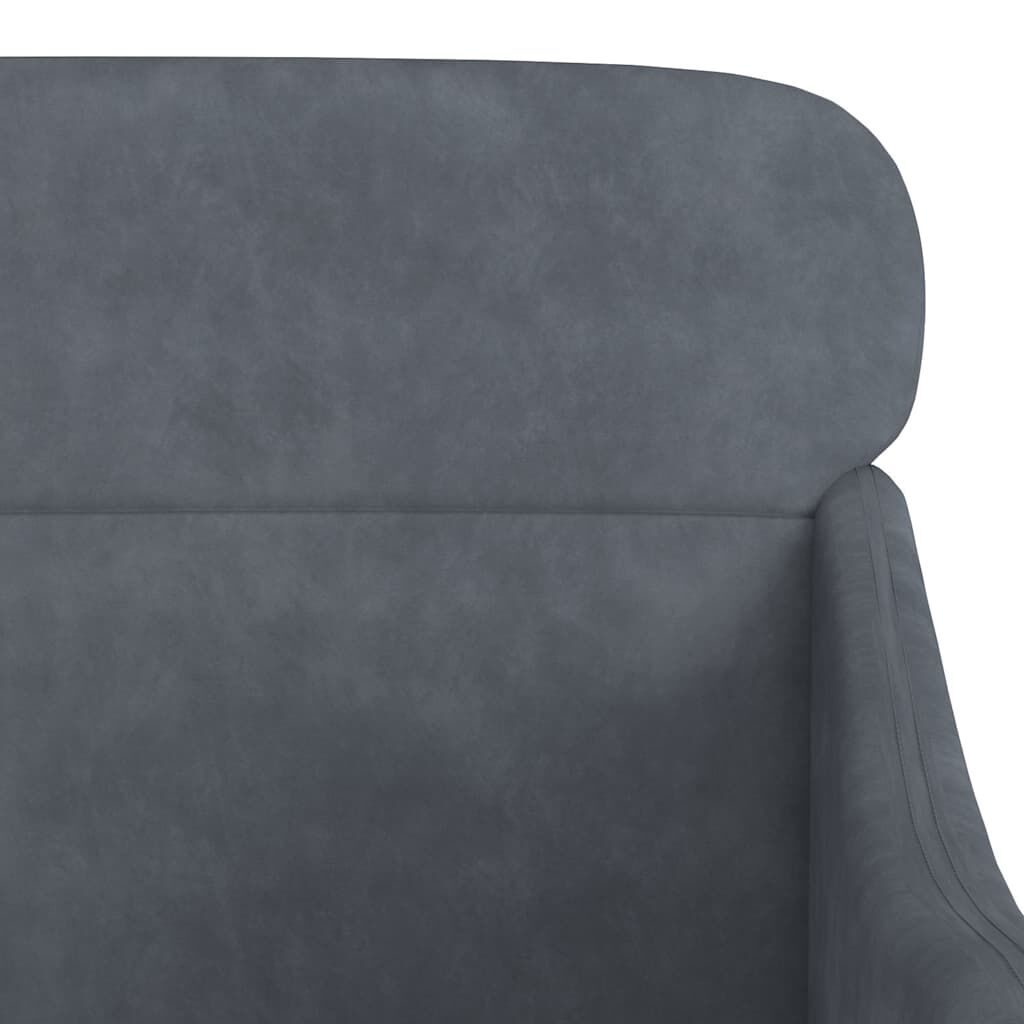 VidaXL Fluweel Fauteuil Donkergrijs - 41% Korting!