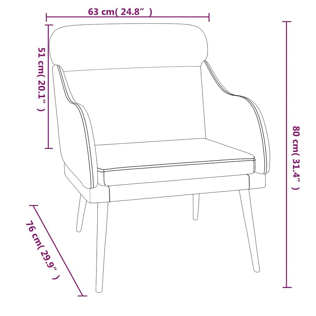 VidaXL Fluweel Fauteuil Donkergrijs - 41% Korting!