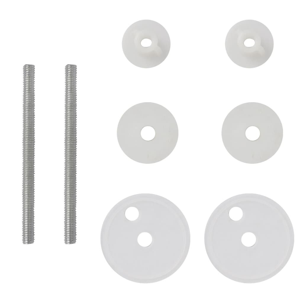 vidaXL Toiletbril Wit MDF - Simpel Design - 47% Korting!