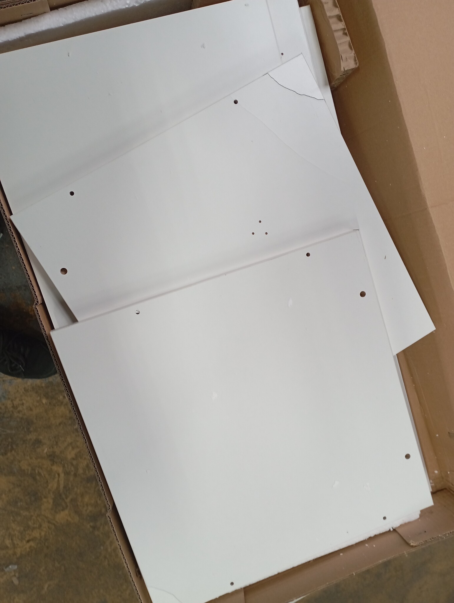 Speelgoedkist Wit - 73x42x40cm - Gasveer - Hoekschade - 71% Korting!