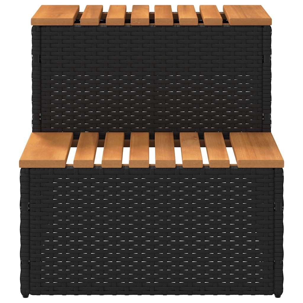 vidaXL Hottub Opstap Zwart - 35% Korting!