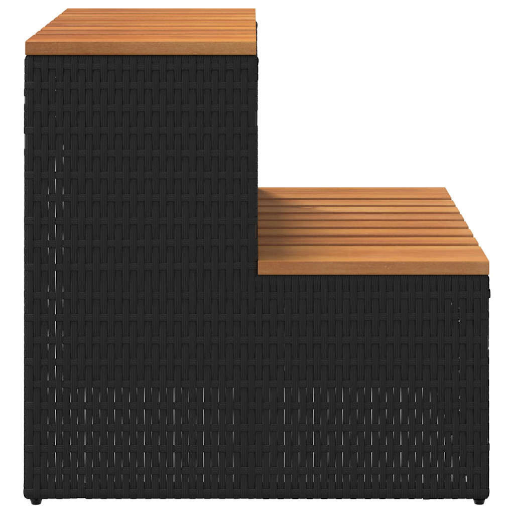 vidaXL Hottub Opstap Zwart - 35% Korting!
