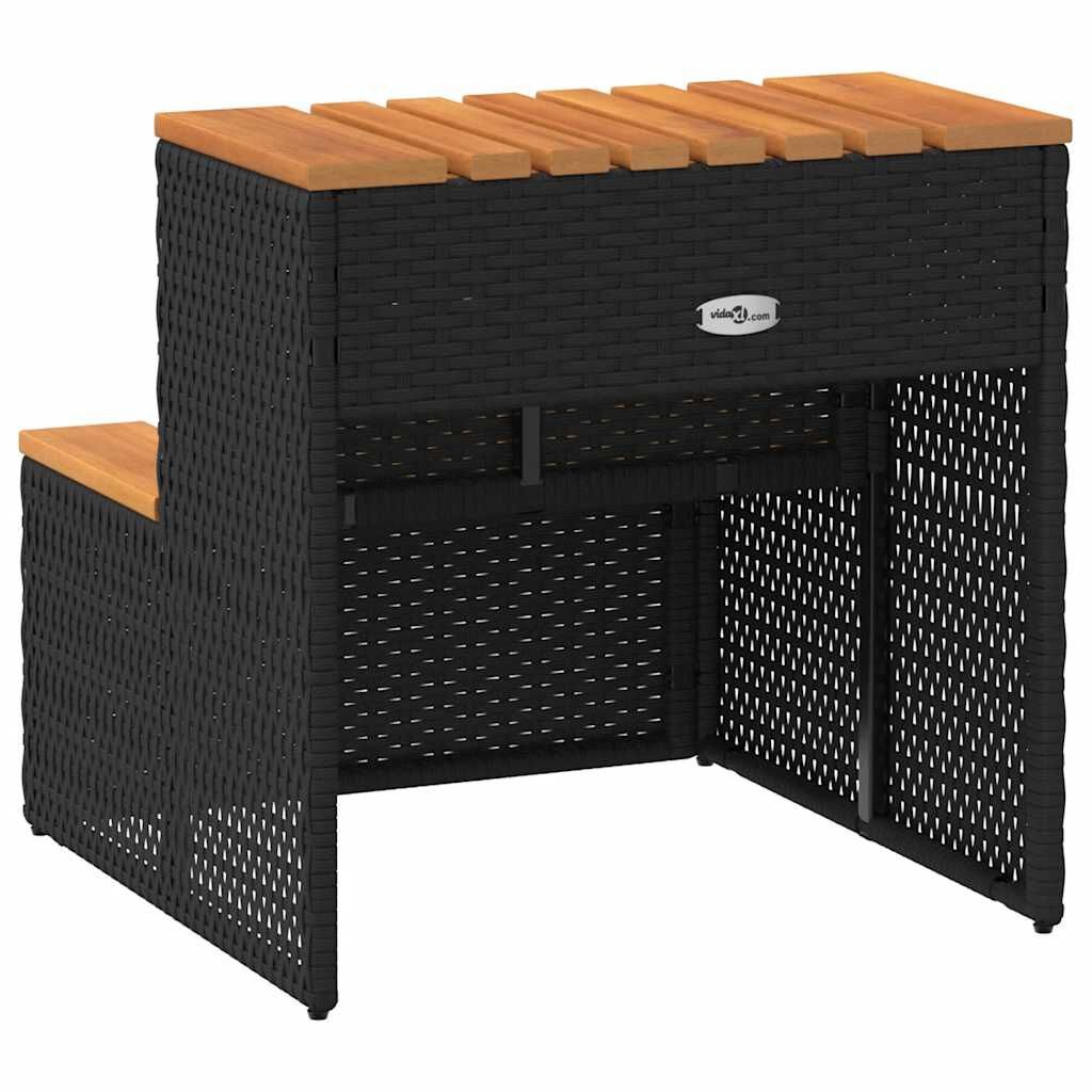 vidaXL Hottub Opstap Zwart - 35% Korting!