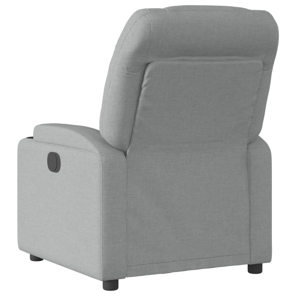vidaXL Verstelbare Fauteuil Lichtgrijs - 35% Korting!