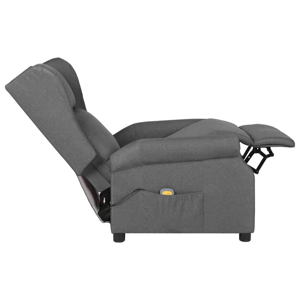 vidaXL Massagestoel Lichtgrijs - 41% Korting!