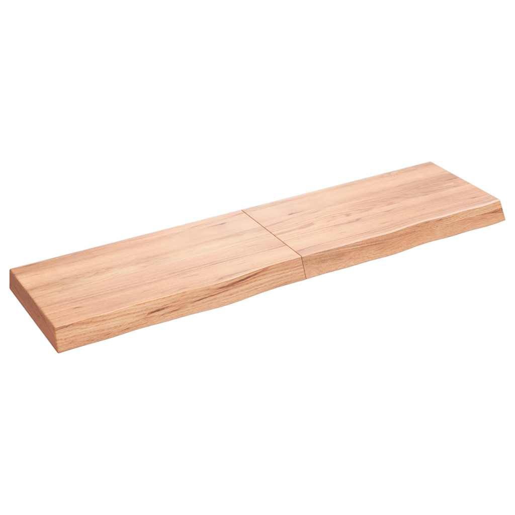 Wandschap Eiken 120cm Lichtbruin - 55% Korting! (Krasjes)