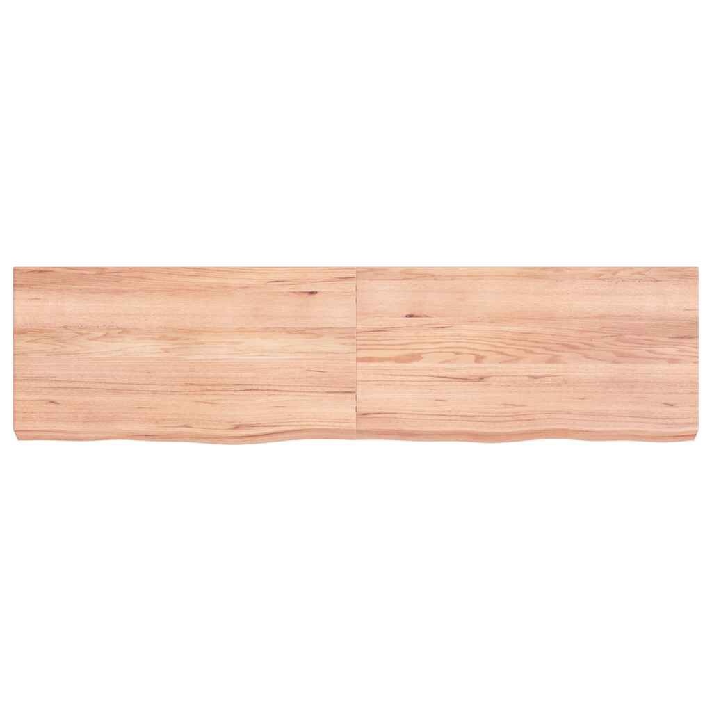 Wandschap Eiken 120cm Lichtbruin - 55% Korting! (Krasjes)