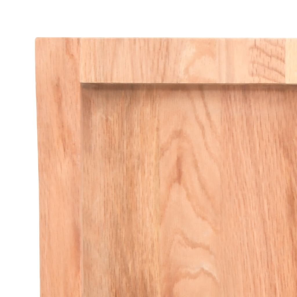 Wandschap Eiken 120cm Lichtbruin - 55% Korting! (Krasjes)