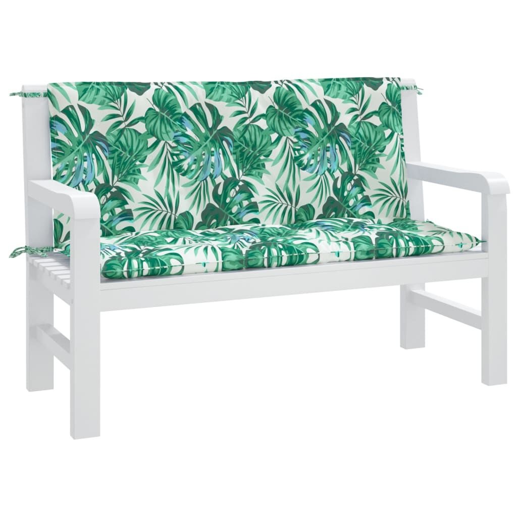 Tuinbankkussens 120x50cm Blad - 35% Korting!